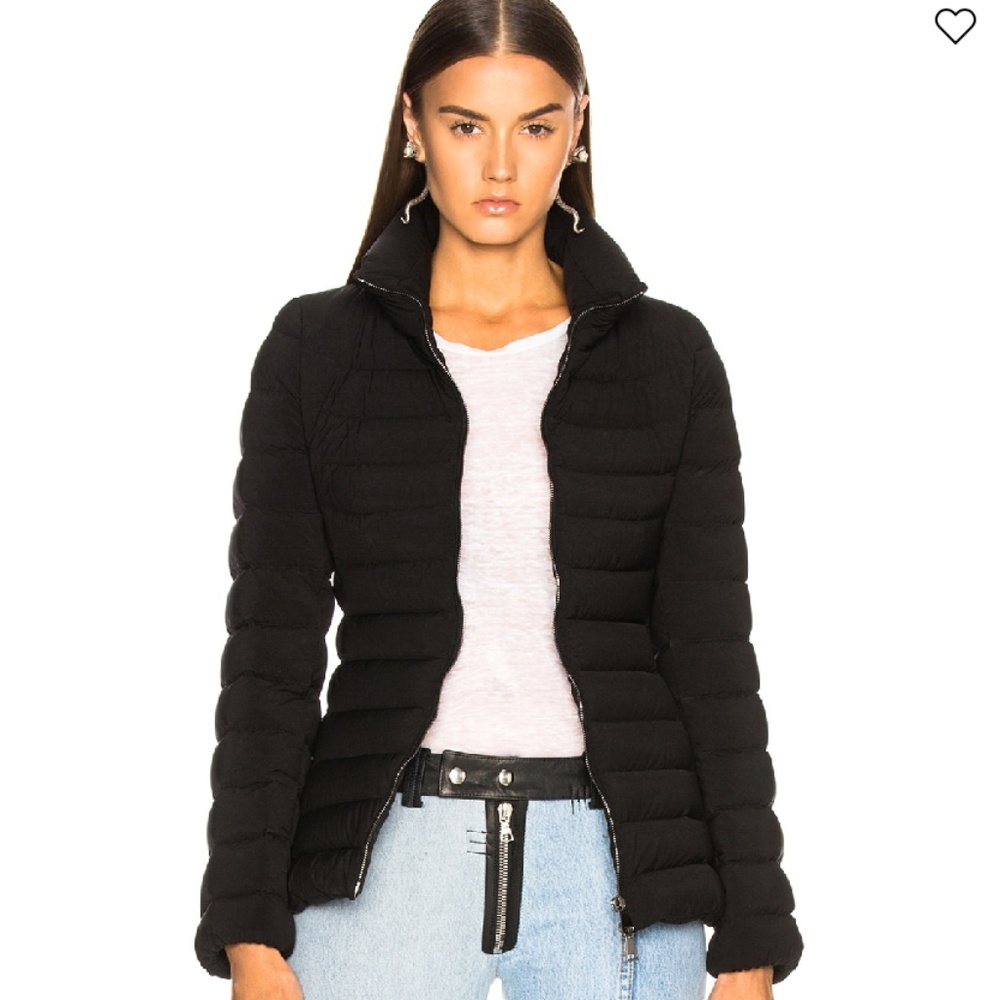 Size 0 Moncler Guillemot Giubbotto Down Black Puffy Winter Jacket